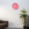 Intirilife Wanduhr in Weiß - Pink mit 30,5 cm Durchmesser - Produktbild-Vorschau 8