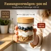 Glas Vorratsdosen Set 4er 500ml auslaufsicher mit Produktbild-Vorschau 2