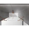 Mexen Velar Duo 2-Flügel-Badewannenwand Regulierbare 150 x Produktbild-Vorschau 4