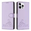 Leder Hülle für iPhone 13 Pro Max Süße Katze Flip Case Produktbild-Vorschau 2
