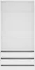 vidaXL Szafa biała 100x50x200 cm materiał drewnopochodny Podgląd zdjęcia produktu 11
