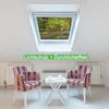 Wallario Lichtschutzbild, Dekorativer Sichtschutz Produktbild-Vorschau 2