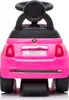 Rear view of a pink toy Fiat 500. Produktbild-Vorschau