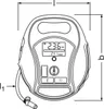 Osram OTIR6000 Compressore TYREinflate 6000 5.5 bar Produktbild-Vorschau 8