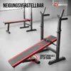 Hop-Sport Hantelbank 1080 Flachbank mit Hantelablage Produktbild-Vorschau 3