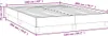 vidaXL Bettgestell Weiß 160x200 cm Kunstleder Produktbild-Vorschau 7