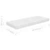 vidaXL Étagère suspendue blanc brillant 60x23,5x3,8 cm MDF Voir les images du produit 17