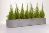 Jardinière VIVANNO en fibre de verre FLOBO, gris béton, Voir les images du produit 3