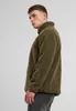 A man wearing a green fleece jacket, shown from the side. Produktbild-Vorschau