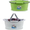 Two laundry basins, one green and one white, are shown against a white background. Náhľad obrázku produktu