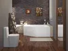 BADLAND Eckbadewanne Badewanne Selena RECHTS 160x90 mit Produktbild-Vorschau 3