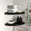 vidaXL Étagères coulissantes d'angle 2 pcs. noir 35x35x3,8 Voir les images du produit 16
