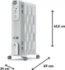 JUNG Ölradiator ORSO20 Heizung elektrisch mobile Produktbild-Vorschau 2
