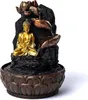 Meditující Buddha s fontánou lotosové vody - 19,5x19,5x27cm Náhled obrázku produktu 1