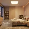 B.K.Licht Pannello LED telecomando 42x42cm quadrato 22W Anteprima dell’immagine prodotto 13