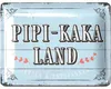 LANOLU Blechschild Pipi Kaka Land Schild, Toilettenschild Produktbild-Vorschau 7