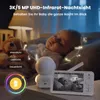 Babyphone mit 3K 5MP Kamera,5 Zoll 1080P Produktbild-Vorschau 5
