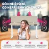 Hlučná stolní přepážka se zaoblenými rohy - 160 x 40 cm, Náhled obrázku produktu 5