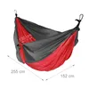 Relaxdays Hängematte Outdoor, Reisehängematte für 2 Produktbild-Vorschau 4
