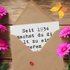 Mr. & Mrs. Panda Grußkarte Spruch 1934 Geburtstag - Weiß - Produktbild-Vorschau 3