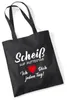 Huuraa Jutebeutel Scheiß auf Muttertag liebe dich jeden Tag Produktbild-Vorschau 1