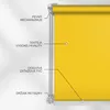 Roleta Estika bez vŕtania – 60 cm cm x 150 cm cm – Žltá – Náhľad obrázku produktu 3