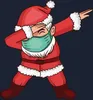 Dabbing Santa Covid Maske - Weihnachten Weihnachtsgeschenk Produktbild-Vorschau 3