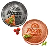 2x Pizzateller rot & schwarz Ø31cm 2 Personen XL-Teller Produktbild-Vorschau 1