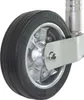 Stützrad 48mm mit Vollgummi-Reifen 350kg gerippte Produktbild-Vorschau 5