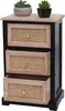 Kommode MCW-K87, Schubladenschrank Schrank, Holz Rattan Produktbild-Vorschau 1