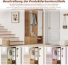 Sweiko 100x33x190cm garderobenschränke mit Produktbild-Vorschau 11