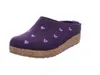 Haflinger Damen Pantoffel Schurwolle Herz Stickerei Grizzly Produktbild-Vorschau 5