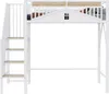 Lit mezzanine métallique Sweiko 90 x 200 cm, encadrement de Voir les images du produit 8