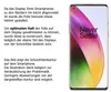 A smartphone screen with a protective film applied, showing text and graphics. Náhled obrázku produktu