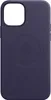 Apple iPhone 12 mini Lederhülle mit MagSafe Deep Violet Produktbild-Vorschau 2