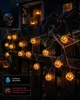 Lichtsnoer, Halloween, dýně - 2 metry - 20 LED diod - Náhled obrázku produktu 6