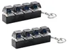 2er Set RGB Fidget Tastatur Schlüsselanhänger – 4-Tasten Produktbild-Vorschau 1
