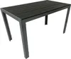 Gartentisch Bistrotisch Alu + Holzimitat 70x125 cm Produktbild-Vorschau 2