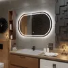 Badspiegel mit LED Beleuchtung und Touch-Schalter - Palermo Produktbild-Vorschau 2