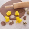 4er-Set Osterbackformen: Ei, Schmetterling, Hase, Huhn Produktbild-Vorschau 2