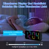 RGB-Vibrationswecker fürs Schlafzimmer, 100 dB laut, zwei Produktbild-Vorschau 5