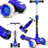 KIDIZ® Roller X-Pro2 Dreiradscooter faltbar, PolyurethanLED Produktbild-Vorschau 1