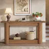 A console table with decorative items in a home entryway. Podgląd zdjęcia produktu
