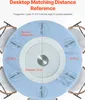 Tavolo da pranzo VEVOR girevole da 51 cm (ruotabile a 360°, Anteprima dell’immagine prodotto 6