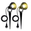 Jopassy 2X Faretto da giardino 4W LED con picchetto a terra Anteprima dell’immagine prodotto 2