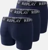 Replay Trunk BOXER Style 01/C Basic Cuff Logo im 3er Pack Produktbild-Vorschau 2