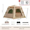 Aufblasbares Zelt,Automatisches Campingzelt,420D Oxford Produktbild-Vorschau 6