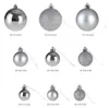 DEUBA® Weihnachtskugeln 77tlg Ø 3-7cm Kunststoff matt Produktbild-Vorschau 6