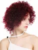 WIG ME UP Perücke kurz voluminös gelockt Rot Granatrot Produktbild-Vorschau 2