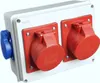 Wandverteiler 2x 16A 5P CEE Steckdose mit Schuko 230V. Produktbild-Vorschau 4